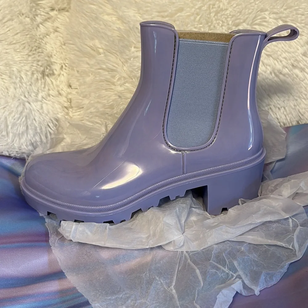 JUSTFAB All Season Boots in Kentucky Blue - Picture 3 of 4